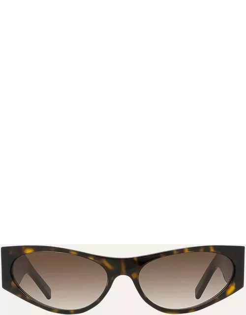 4G Acetate Cat-Eye Sunglasse