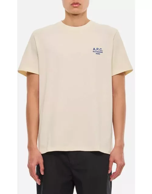 A.P.C. Raymond Cotton T-shirt Beige