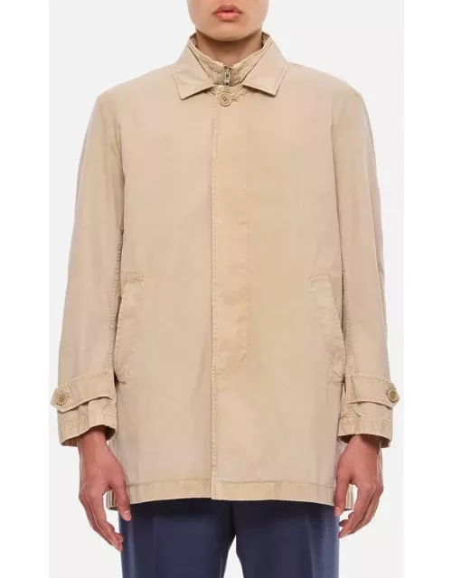 Fay Morning Trench Coat Beige