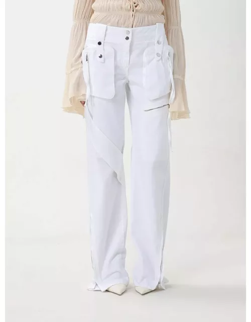 Trousers BLUMARINE Woman colour White