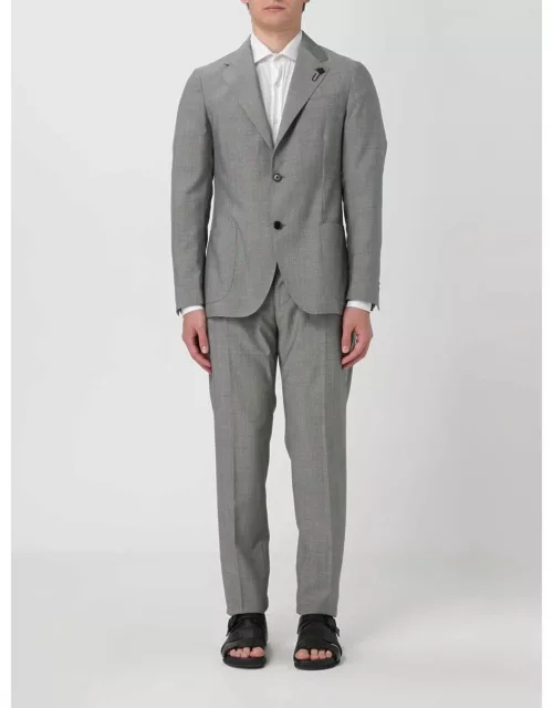 Suit LARDINI Men colour Grey