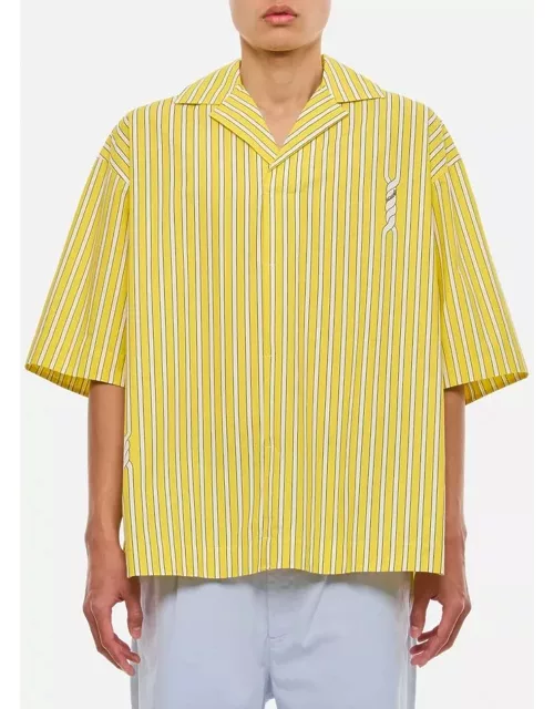 Jacquemus Le Haut Cotton Shirt Yellow