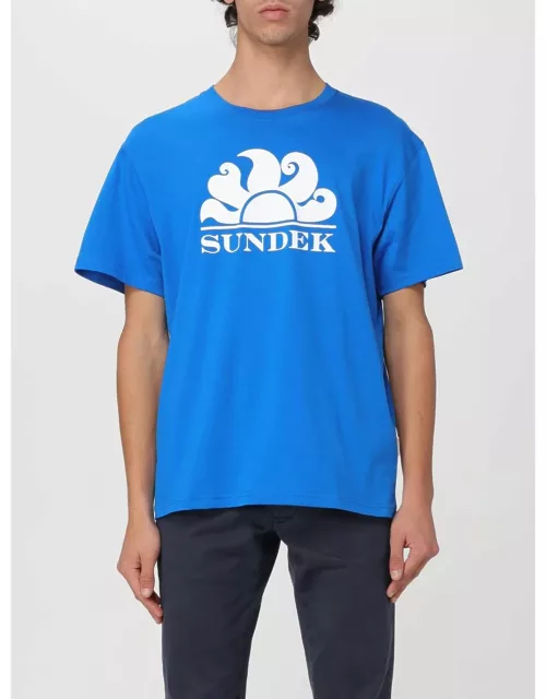 T-Shirt SUNDEK Men colour Royal Blue