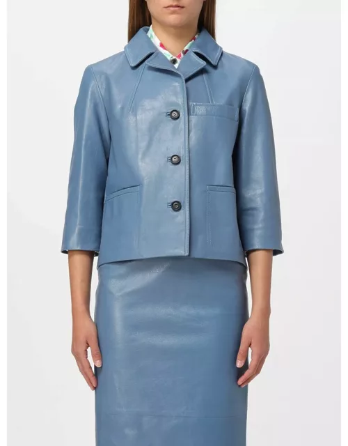 Jacket MARNI Woman colour Gnawed Blue