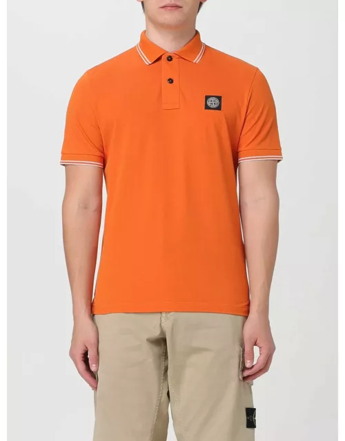 Polo Shirt STONE ISLAND Men colour Orange