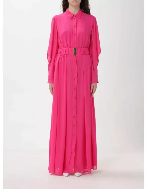 Dress PINKO Woman colour Fuchsia