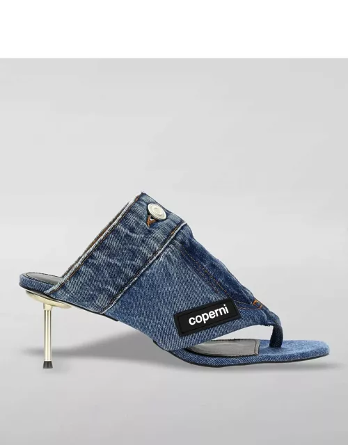 Heeled Sandals COPERNI Woman color Blue