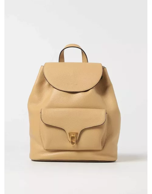 Backpack COCCINELLE Woman colour Beige