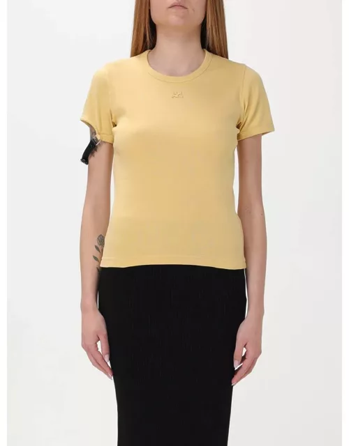T-Shirt COURRÈGES Woman colour Yellow