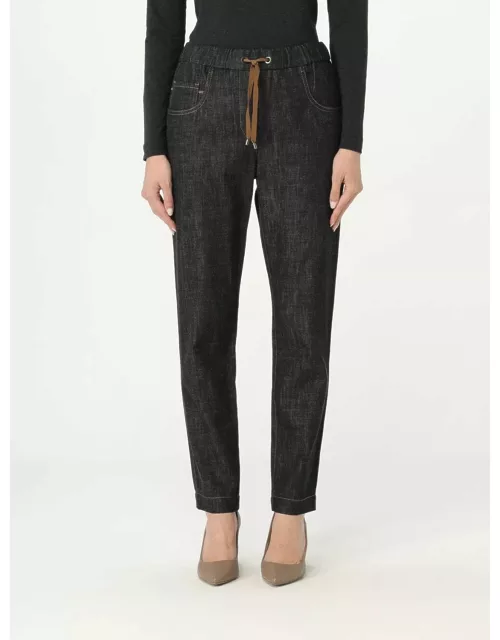 Jeans BRUNELLO CUCINELLI Woman colour Black
