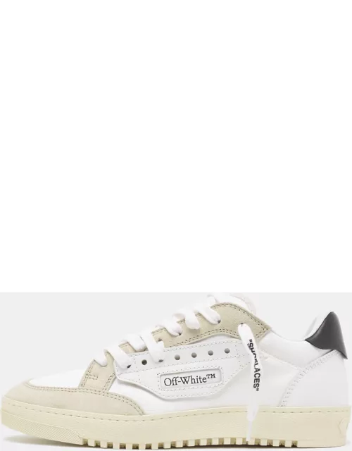 Off-White Multicolor Canvas and Leather 5.0 Sneaker