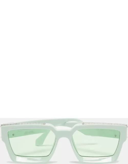 Louis Vuitton Mint Green 1.1 Millionaires Square Sunglasse