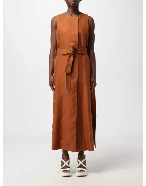 Dress MAX MARA Woman colour Brown