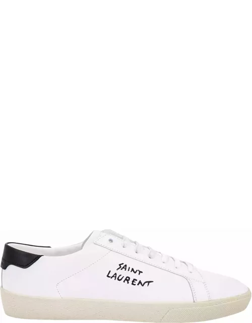 Saint Laurent Sneakers With Embroidery