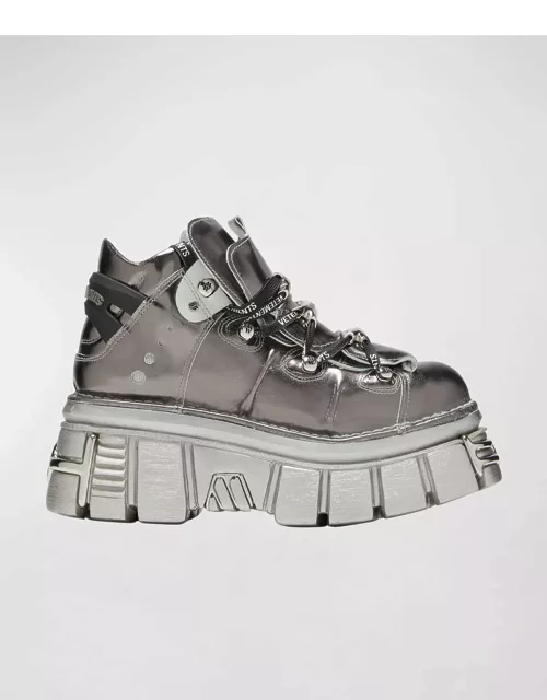 x New Rock Men's Platform Fashion Sneaker