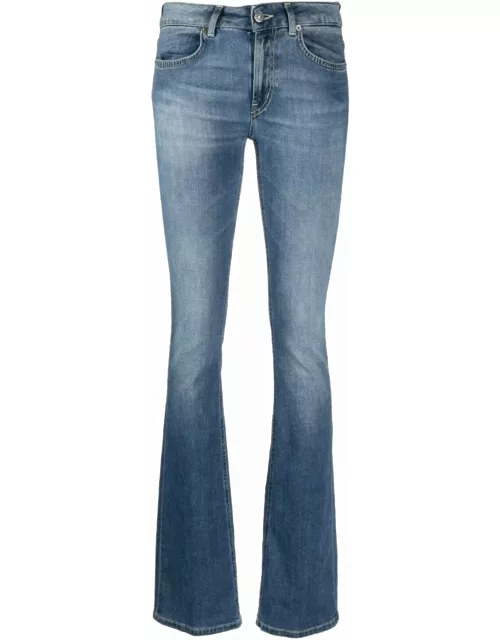 Dondup Indigo Blue Stretch-cotton Jean