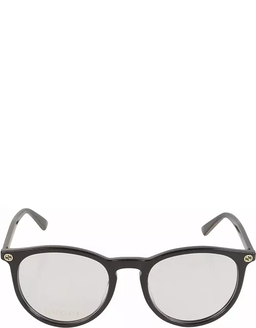 Gucci Eyewear Round Frame Glasse