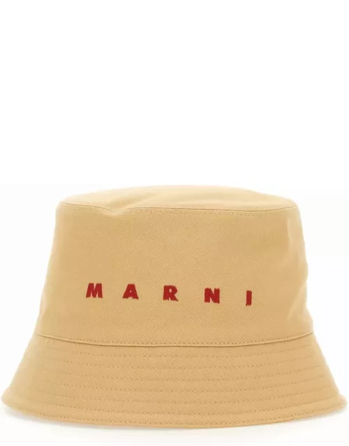Marni Bucket Hat With Logo