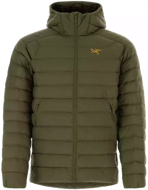 Arc'teryx Veilance Army Green Nylon Cerium Padded Jacket