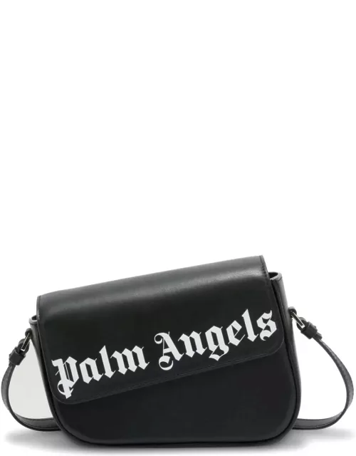 Palm Angels Crash Black Leather Bag