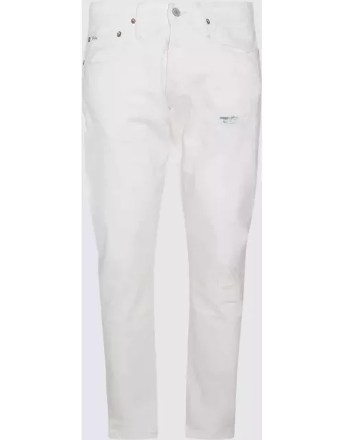 Polo Ralph Lauren White Cotton Denim Jean