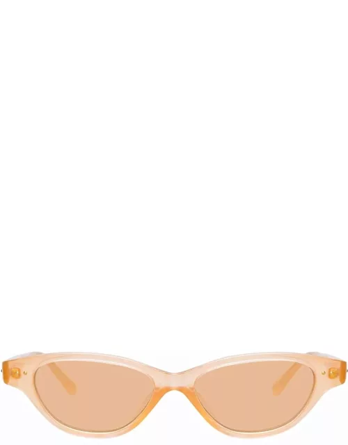Linda Farrow Alessandra C5 Cat Eye Sunglasse