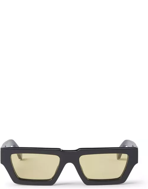 Off-White Oeri129 Manchester 1018 Black Sunglasse
