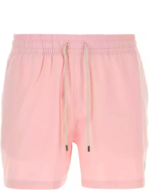 Polo Ralph Lauren Pink Stretch Polyester Swimming Short