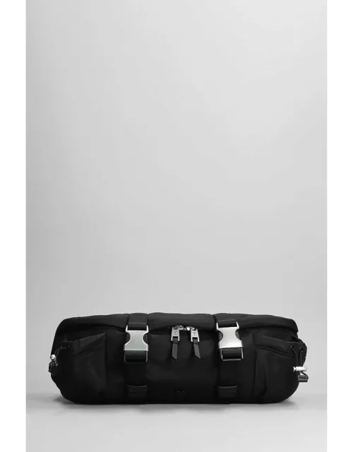 Ami Alexandre Mattiussi Waist Bag In Black Nylon
