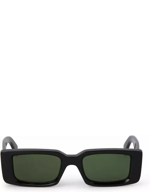 Off-White Arthur - Black / Green Sunglasse
