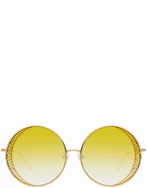 Matthew Williamson Blossom C6 Round Sunglasse