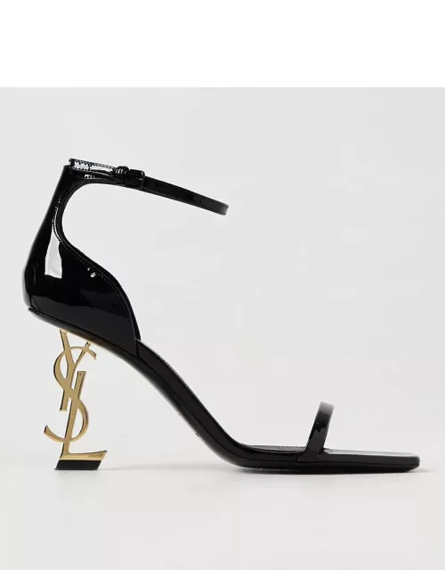 Heeled Sandals SAINT LAURENT Woman colour Black