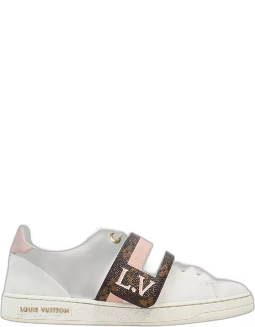 Louis Vuitton Frontrow Sneakers White / Brown Monogram / Pink Leather EU 36.5 UK 3