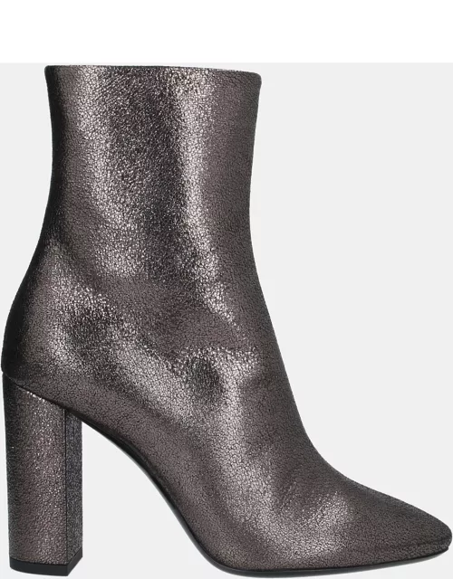 Saint Laurent Leather Ankle Ankle Boot