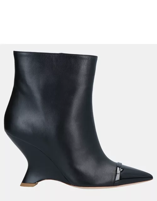 Malone Souliers Leather Wedge Ankle Boot