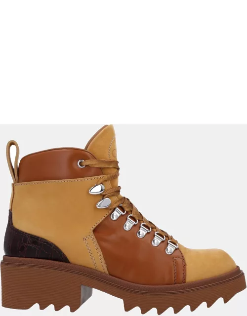 Chloe Leather High Top Combat Boot