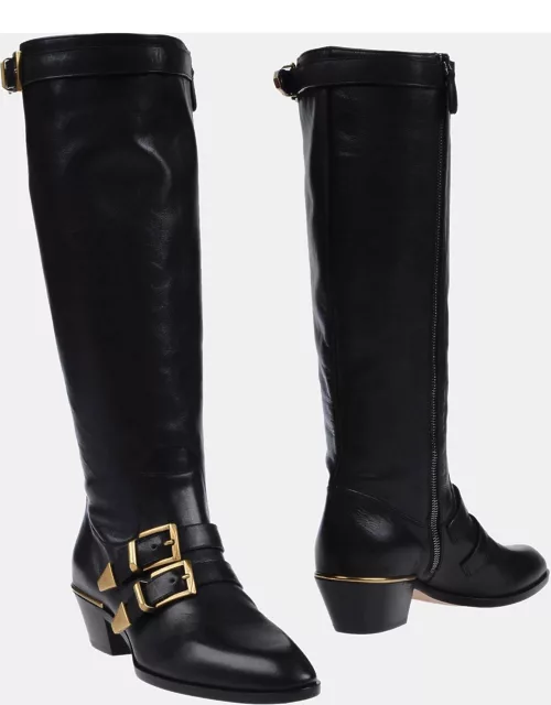 Chloe Leather Knee Length Boot