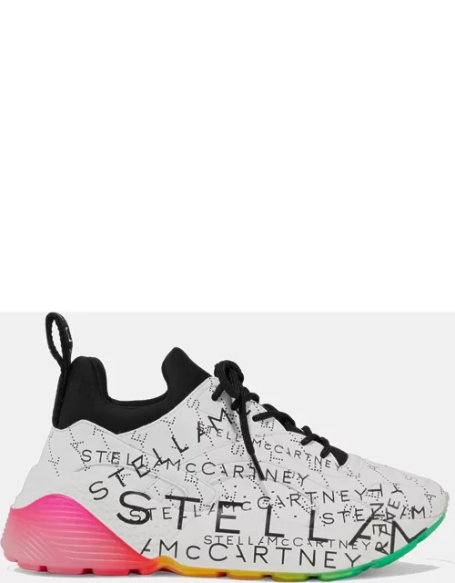 Stella McCartney Faux Leather Lace-Up Sneakers