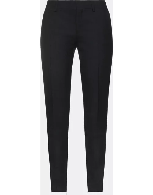 Saint Laurent Black Wool Tapered Pants XS (FR 34)