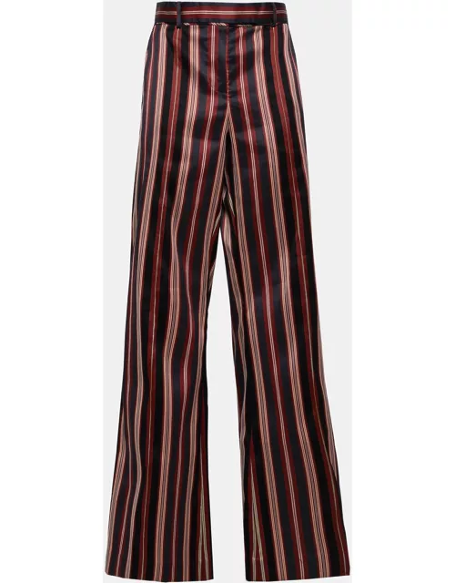 Zimmermann Multicolor Striped Cotton Blend Pants