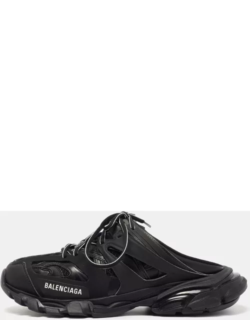 Balenciaga Black Mesh Track Mule Sneaker