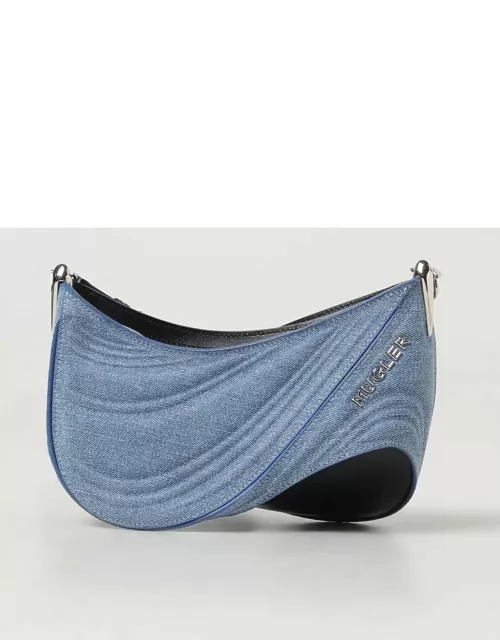 Mini Bag MUGLER Woman colour Blue