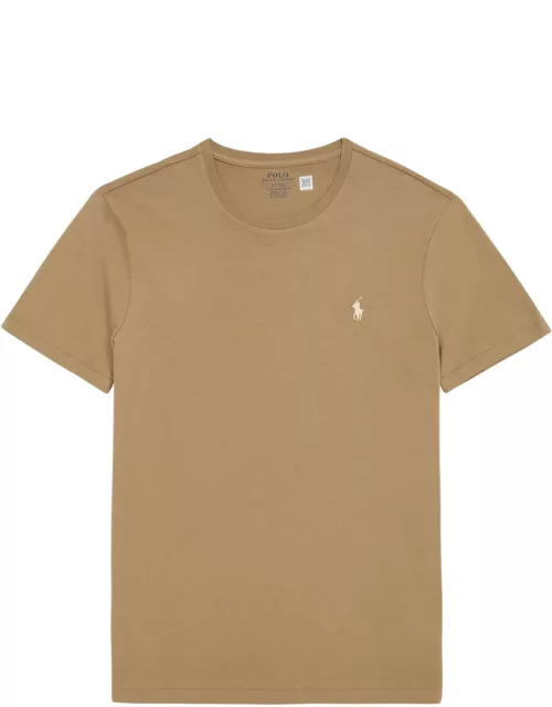 Polo Ralph Lauren Custom Slim Cotton T-shirt - Tan