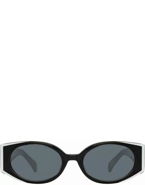 Matthew Williamson Bluebell Cat Eye Sunglasses in Black