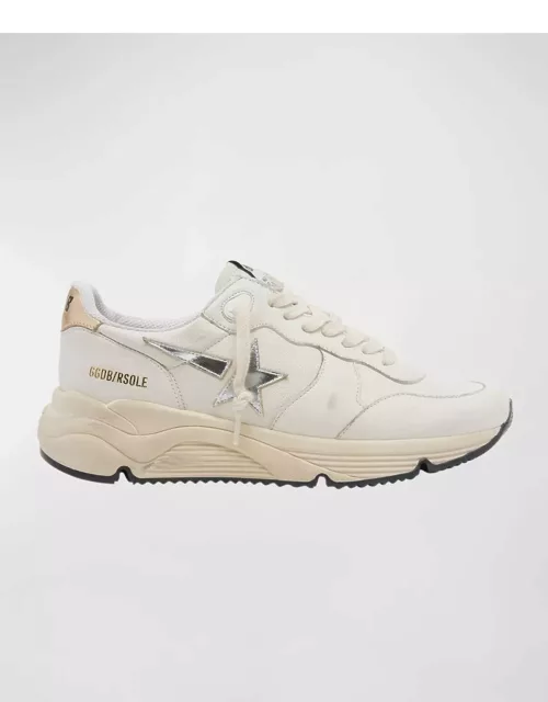 Star Nappa Leather Running Sneaker