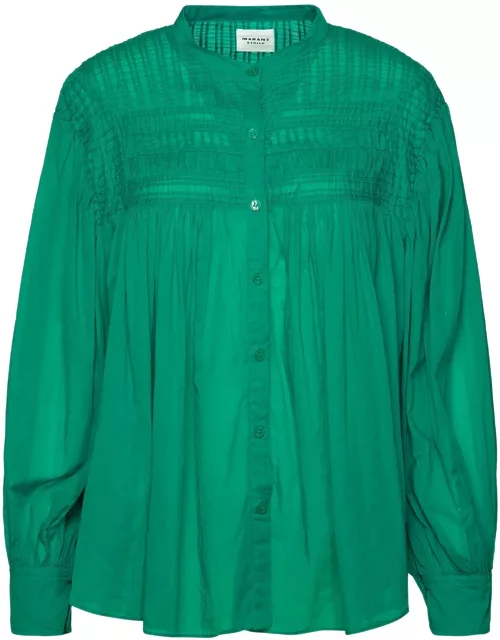 Marant Étoile plalia Shirt With Embroideries In Cotton Woman