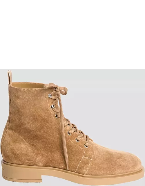 Men's Suede Lace-Up Boot