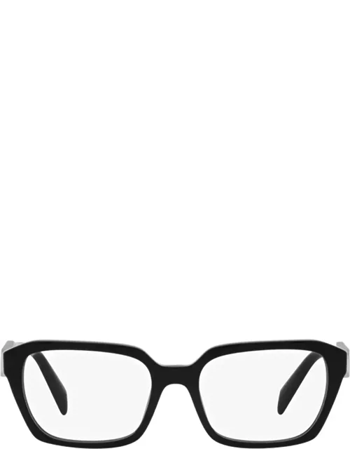 Prada Eyewear Pr 14zv Black Glasse