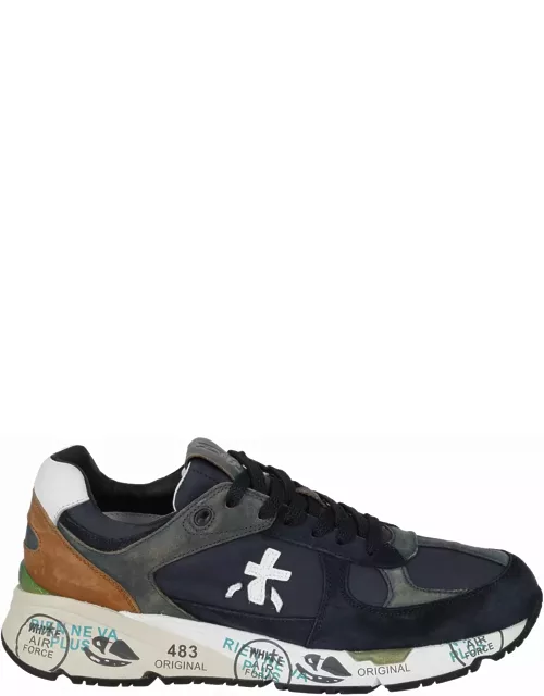 Premiata Mase Patched Low-top Sneaker