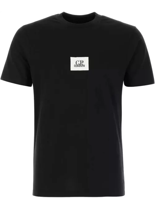 C.P. Company Black Cotton T-shirt